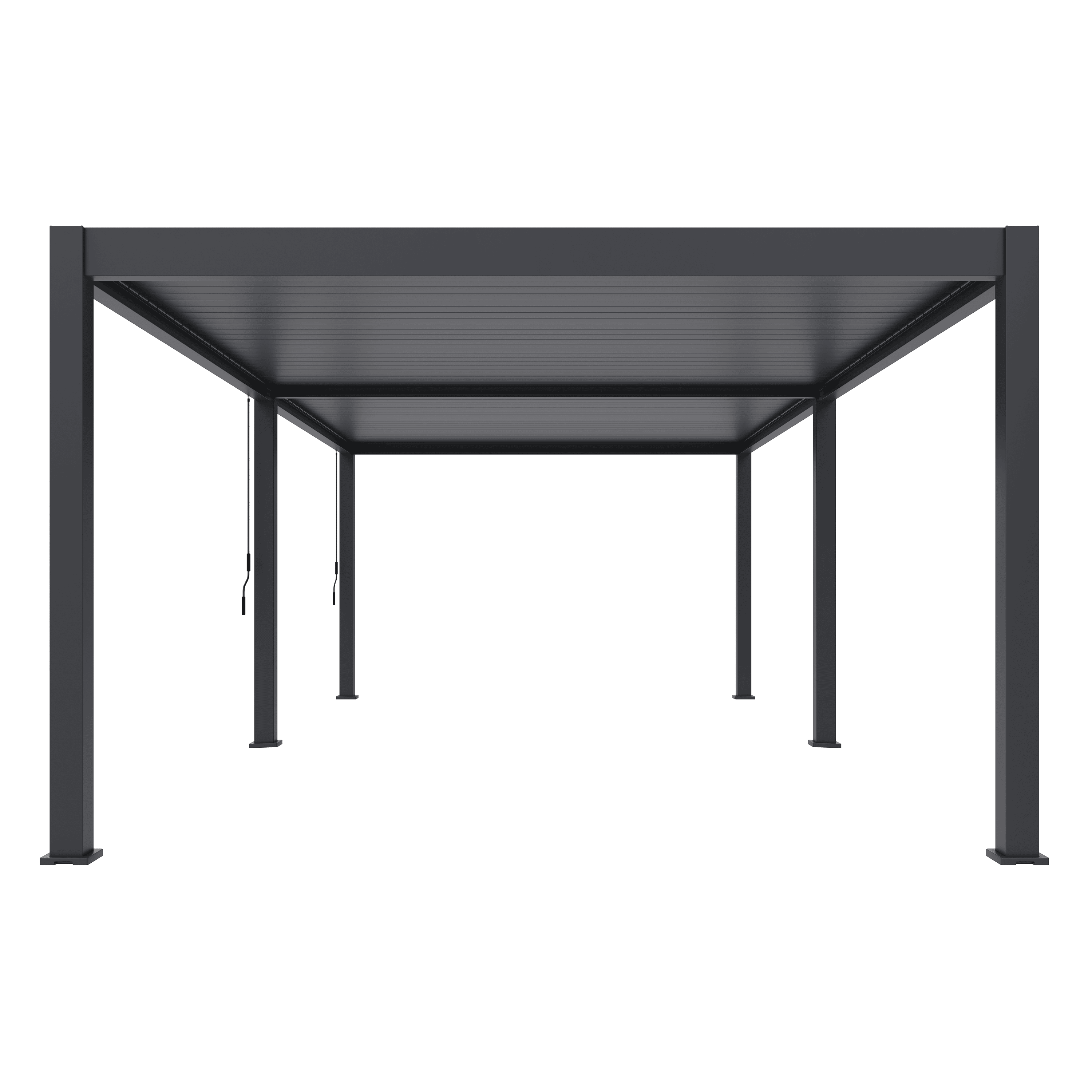 Orion Premium 400 x 800 cm overkapping - Antraciet