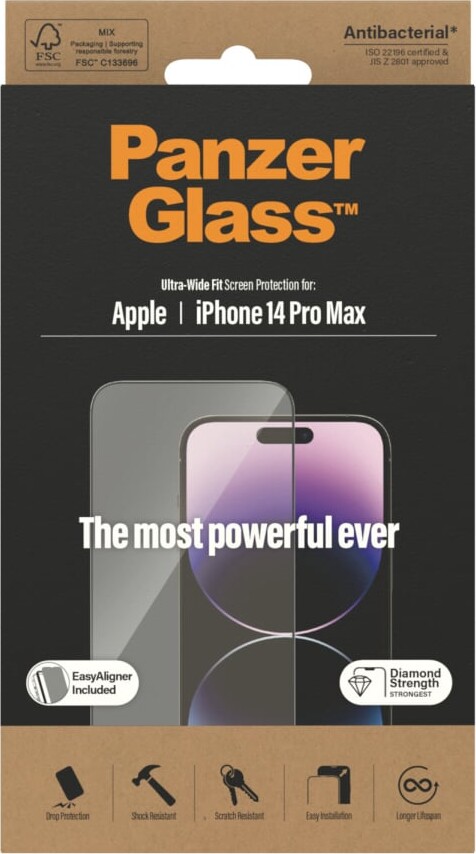 Panzerglass - iPhone 14 Pro Max Skærmbeskyttelse