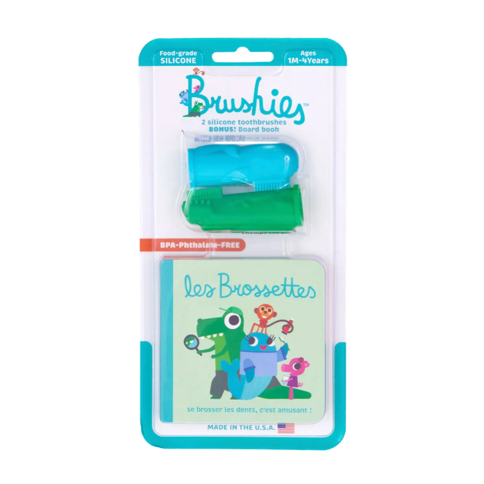 Clément - Équipement Coffret Brossettes à Dents et Livre