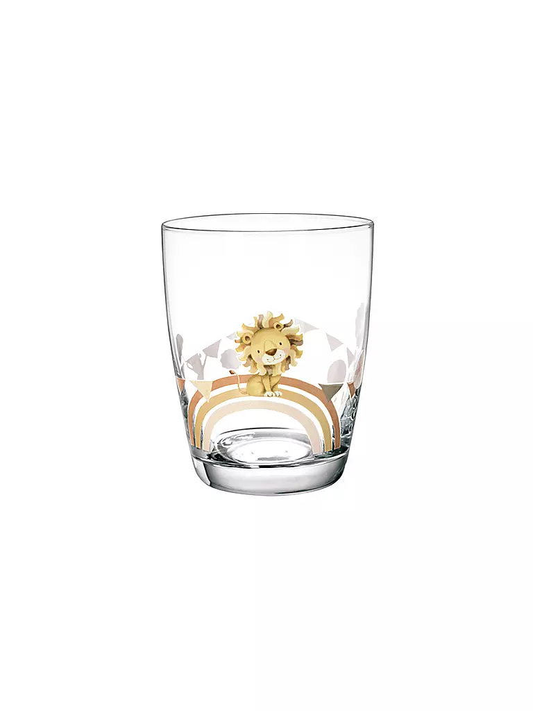 VILLEROY & BOCH Kinderglas Set 2tlg ROAR LIKE A LION transparent