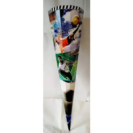 Nestler Schultüte Fußball Tooor 85 cm, 12 eckig