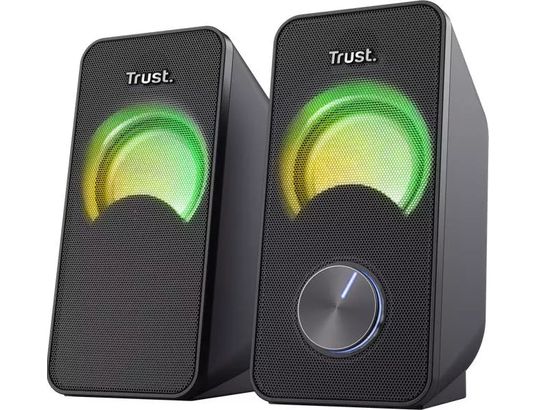 TRUST - Enceintes multimédia Arys 2.0 RGB - 23120