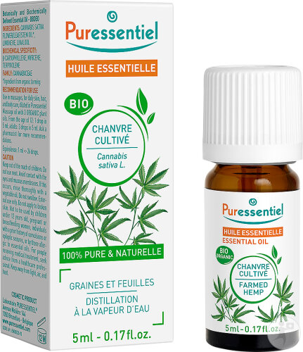 Puressentiel Huile Essentielle Chanvre Bio 5ml