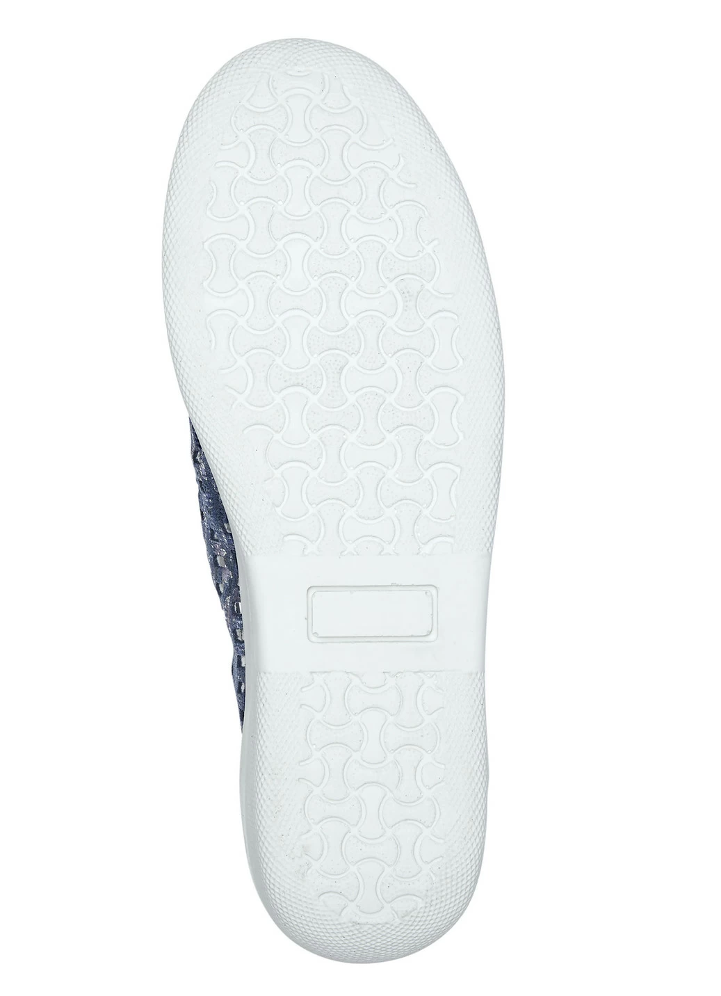 ELENA EDEN Slipper aus floral bedrucktem Nubukleder