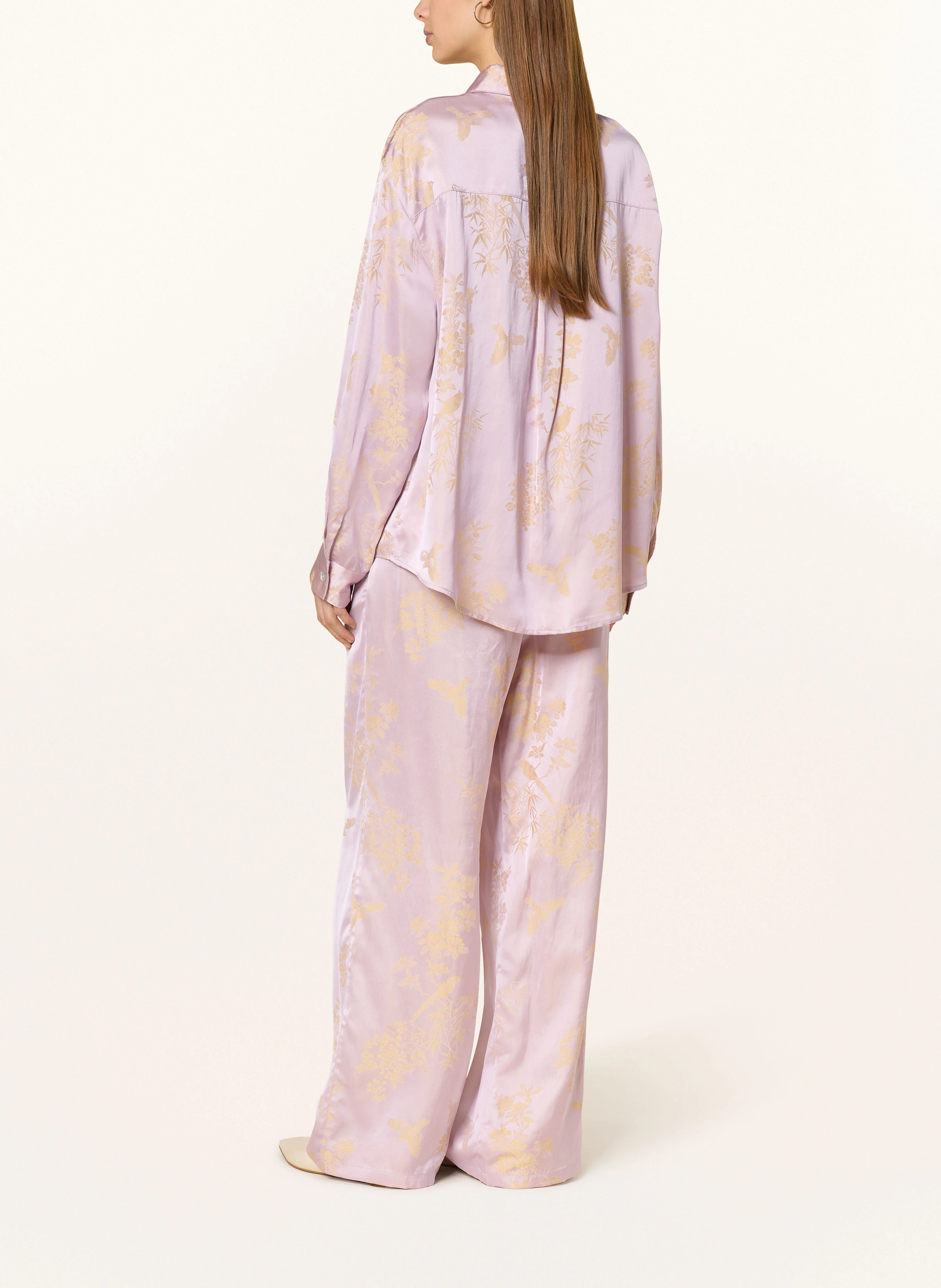 ELIAS RUMELIS Marlenehose SILKA aus Satin