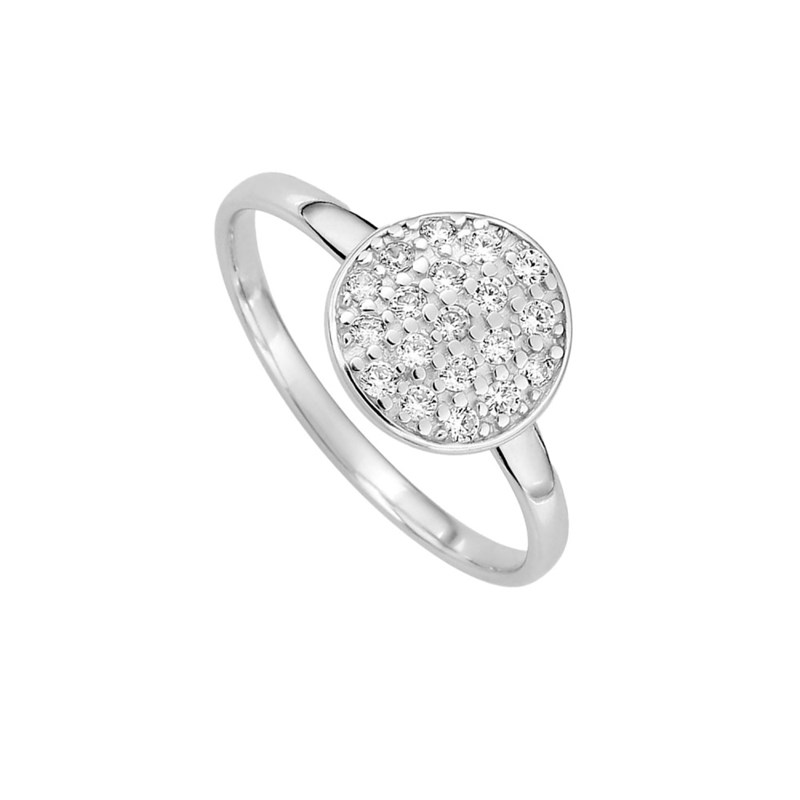 Bague femme - Oxyde de zirconium - Argent 925