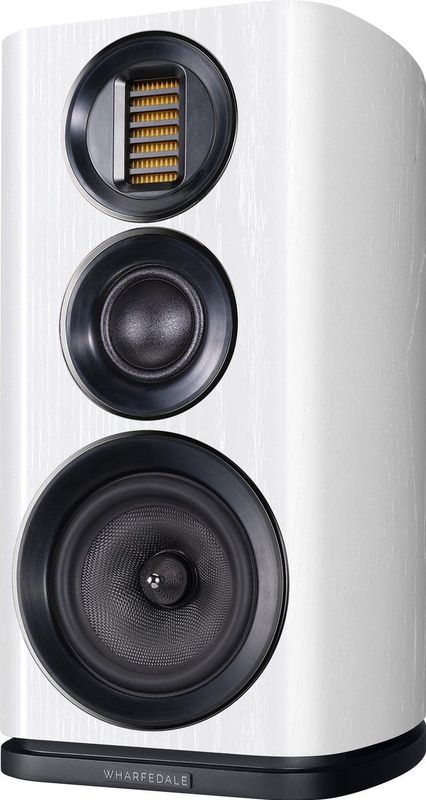 Wharfedale EVO 4.2 – Boekenplankluidsprekers - Kevlar basweergave - AMT tweeters – Wit (per paar - 2 stuks)