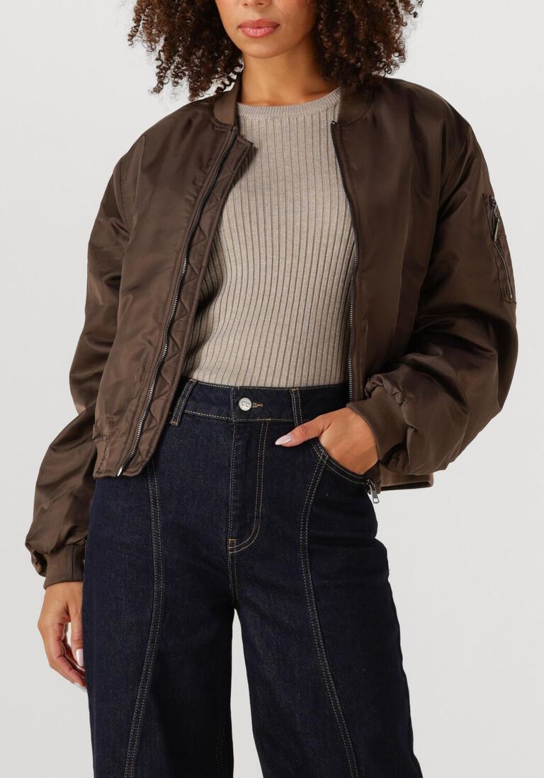 bruine co'couture jack libby bomber jacket