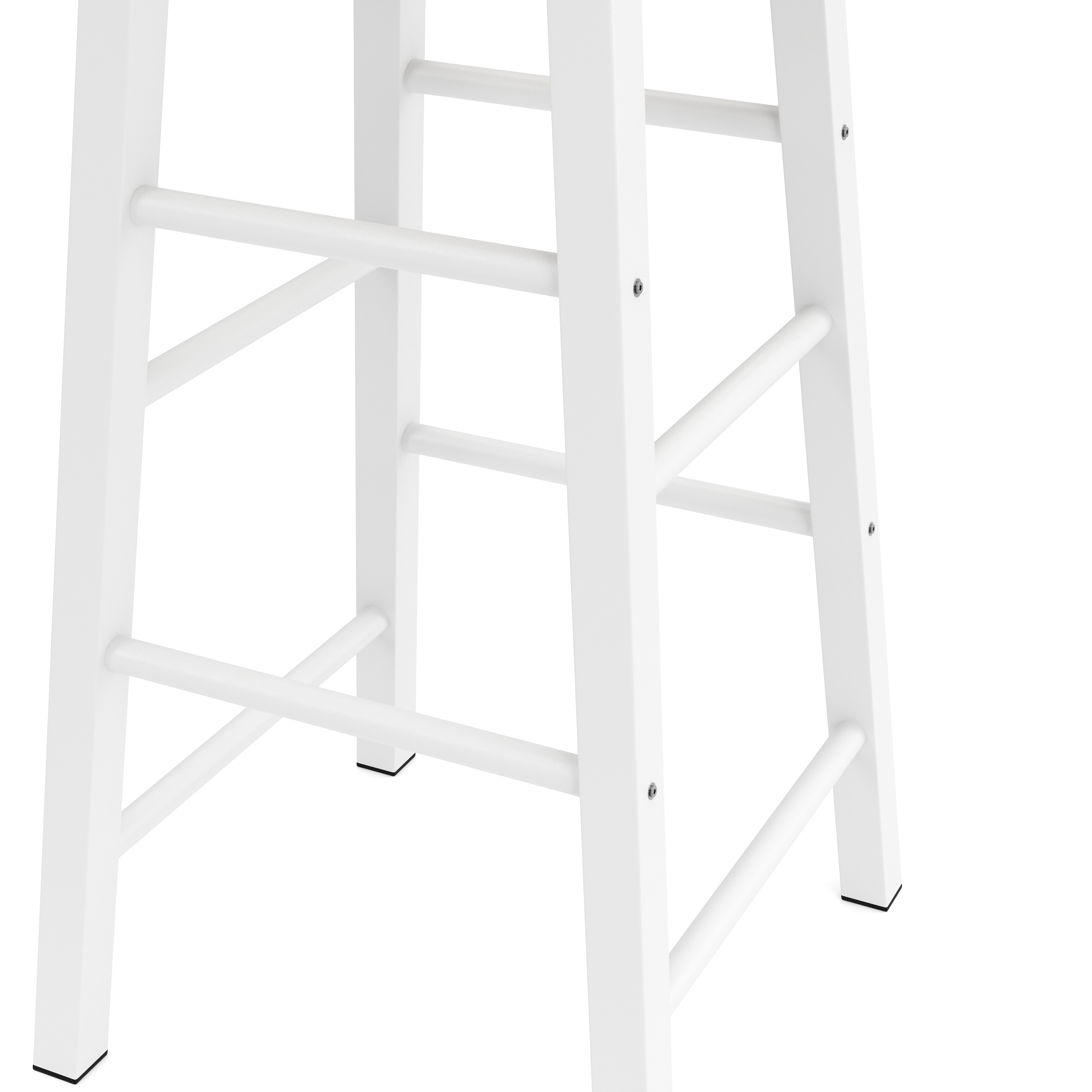 Barhocker TINA 2er Set natur/weiss