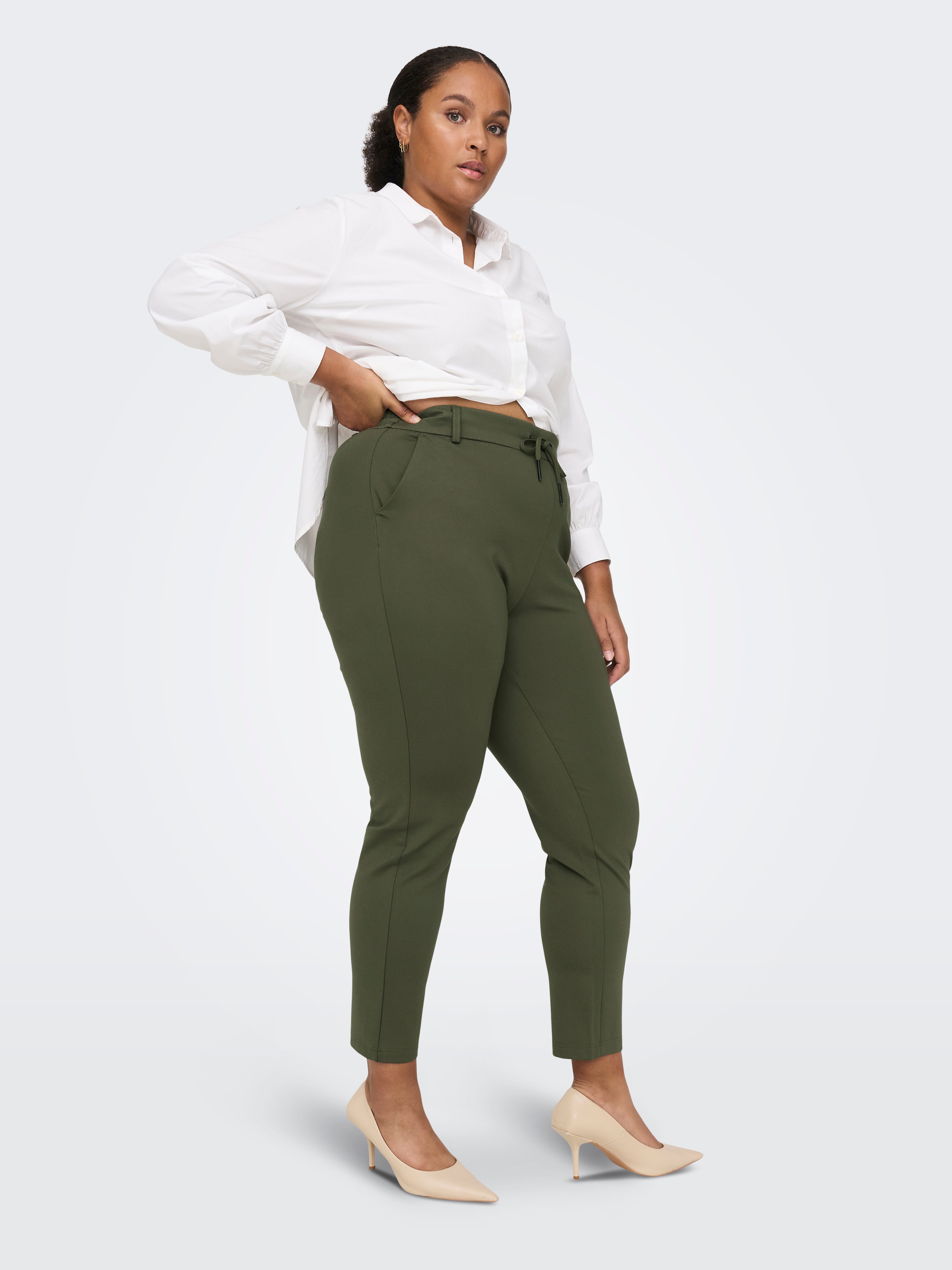 CARGOLDTRASH Mittlere Taille Normal geschnitten Hose Peat
