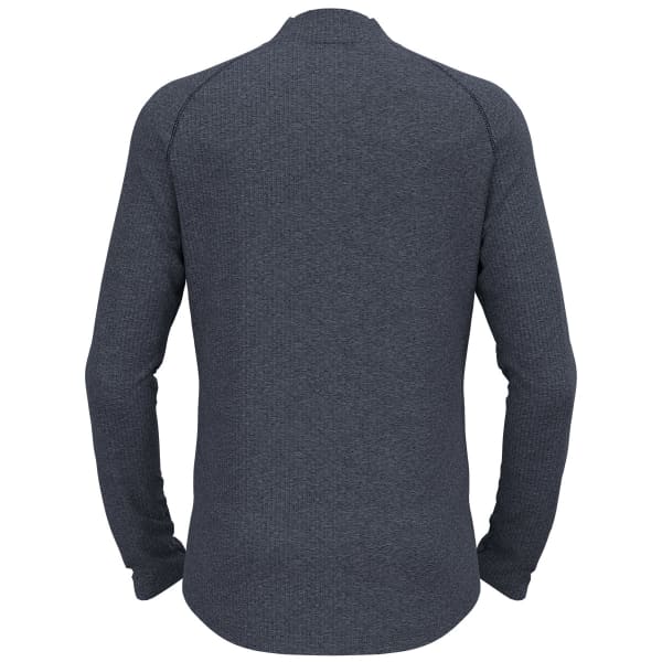 Sweat polaire ski rando ODLO MIDLAYER 1/2 ZIP TENCIA INDIA INK MELANGE