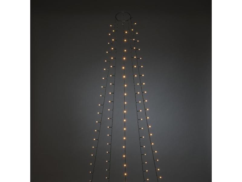 Konstsmide LED Baummantel frosted, 2.4 Meter, 200 LED LED Baummantel