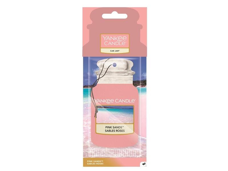 Yankee Candle Auto-Lufterfrischer Car Jar Pink Sands Duftbaum rosa Sand