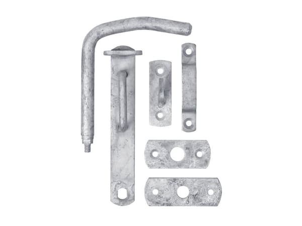 HOME It® Stalddørsgreb med skruer 26-50 mm galvaniseret