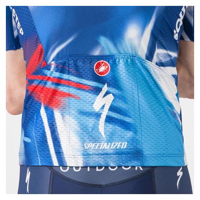 Maillot à Manches Courtes Castelli Competizione Soudal Quick-Step 2025