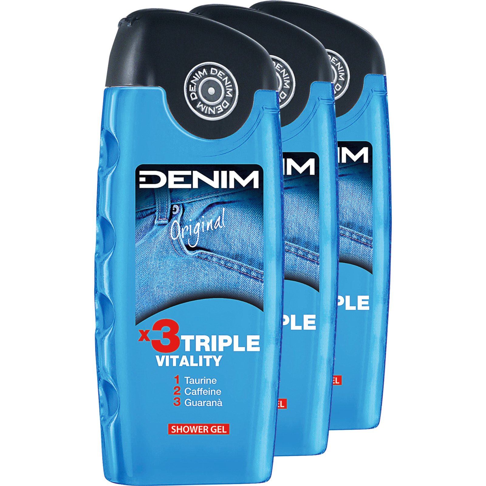 Denim Duschgel Original 3 x 250 ml