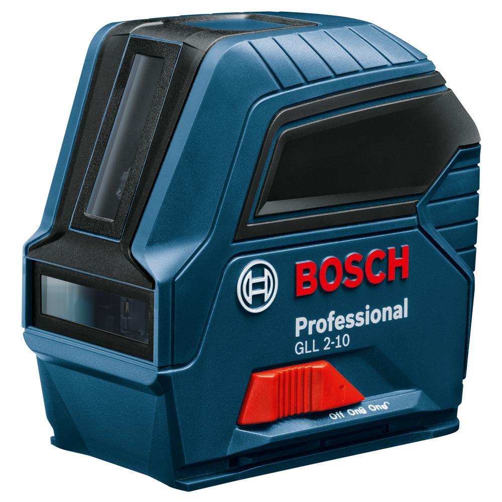 Bosch Professional GLL 2-10 Kruislijnlaser Rood - 0601063L00