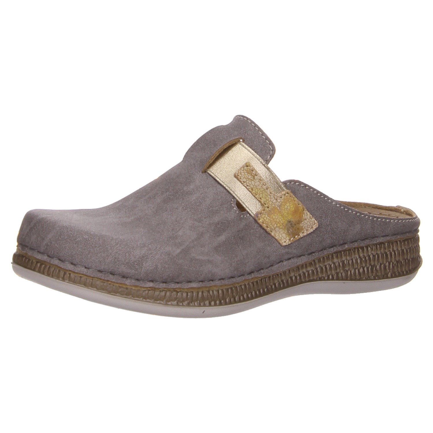 Fischer Clogs grau grau