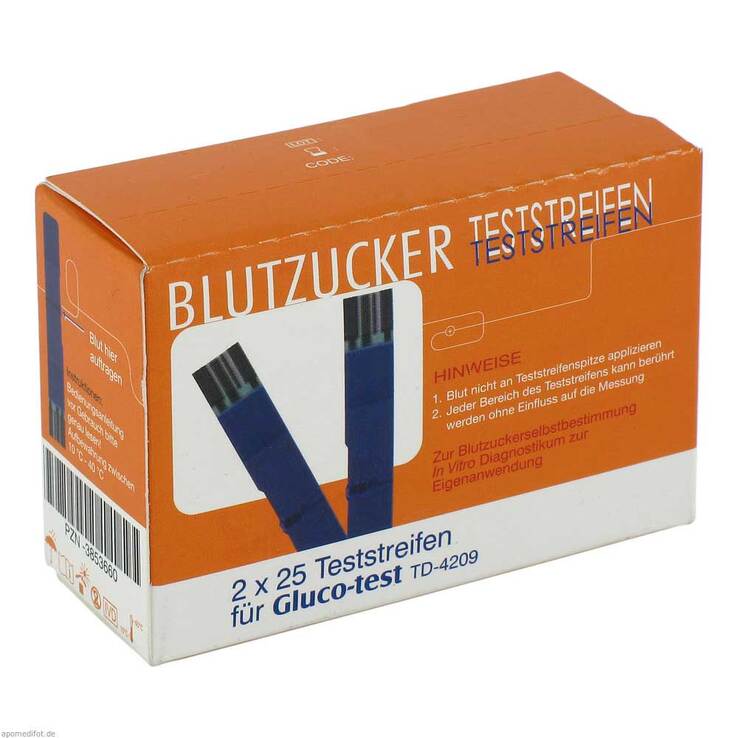 Gluco Test Blutzuckerteststr, 50 St