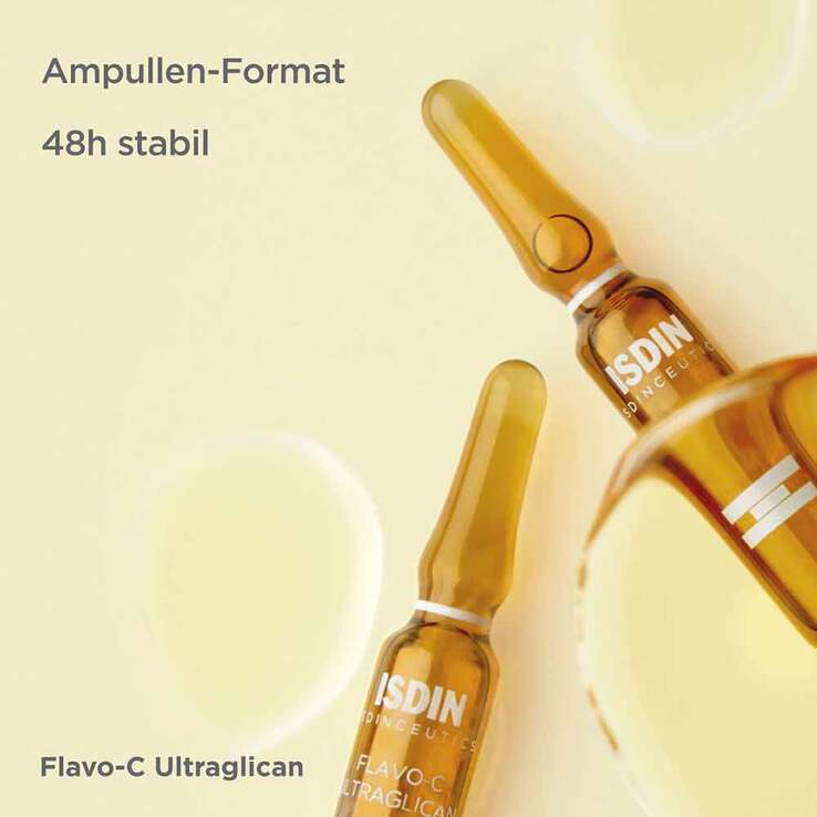 ISDIN Isdinceutics Flavo-C Ultraglican Ampullen, 10X2 ml