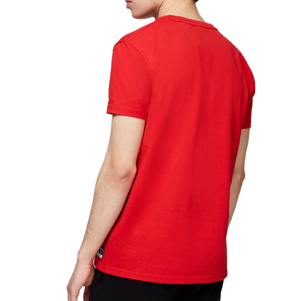 Superdry T-shirt Rouge Homme Superdry Chenille