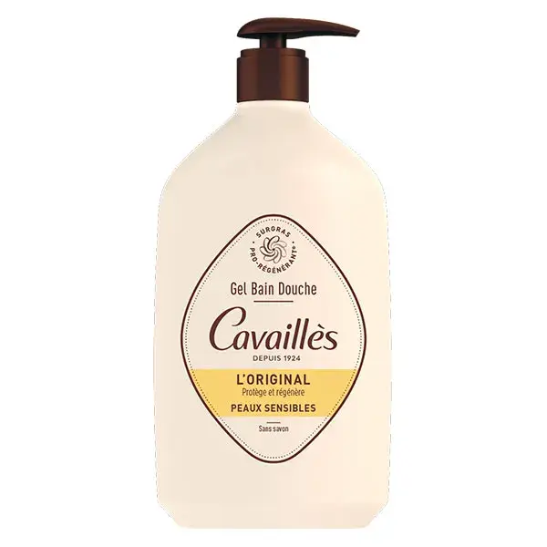 Rogé Cavaillès Gel de banho extra-rico original 1L + Eco-Refil 1L