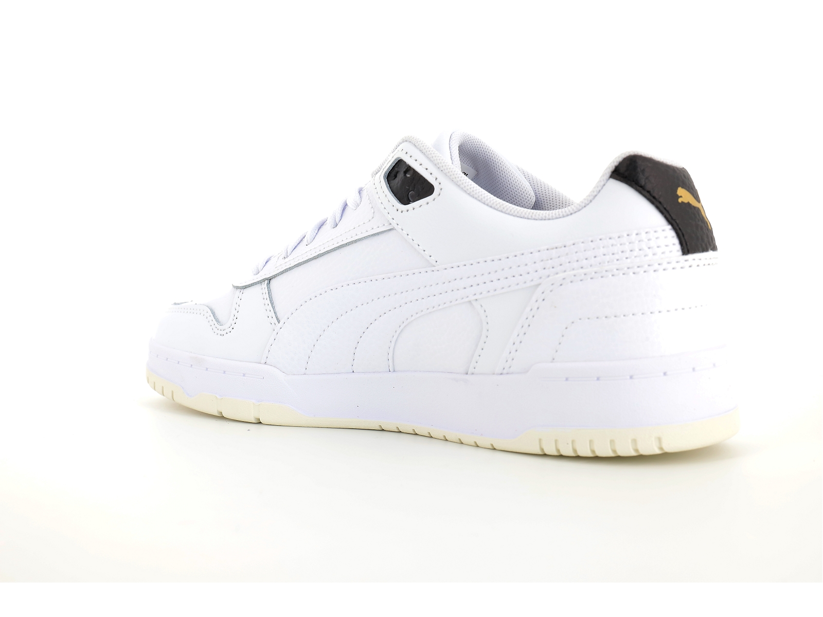 Puma-386373 Synthétique Blanc Noir