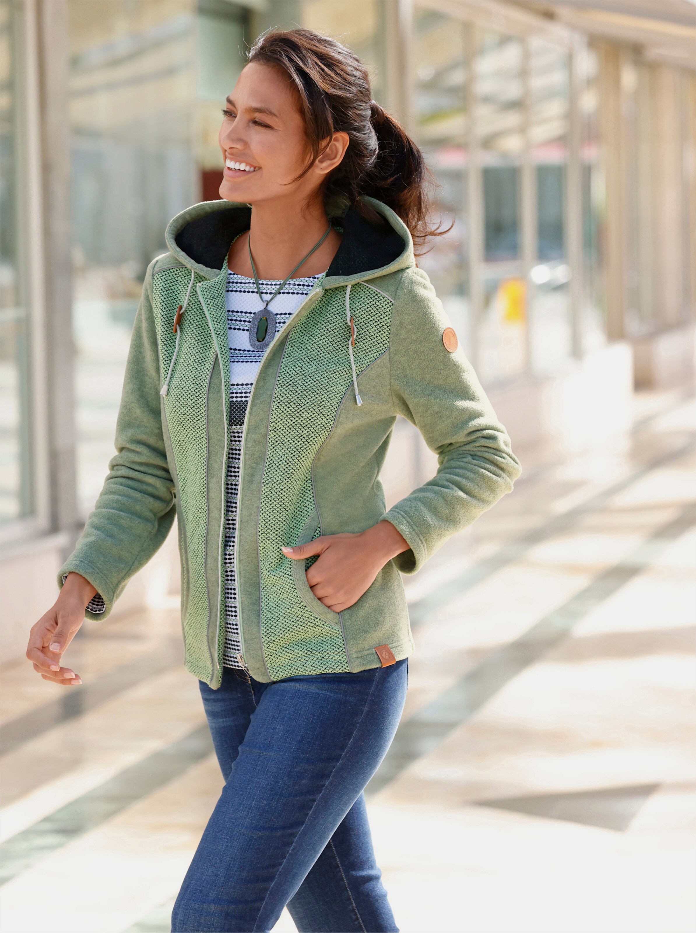 Fleece-Jacke