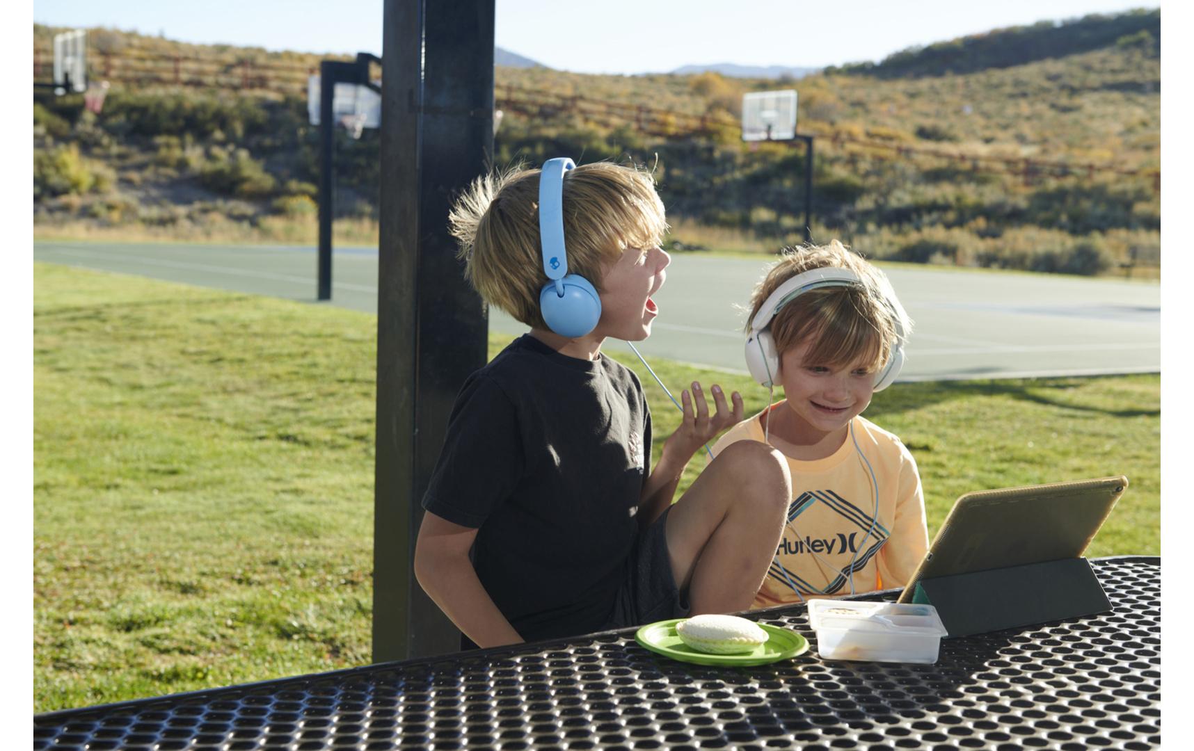 Over-Ear-Kopfhörer Groom Kids BlauKabelgebundene Kinderkopfhörer