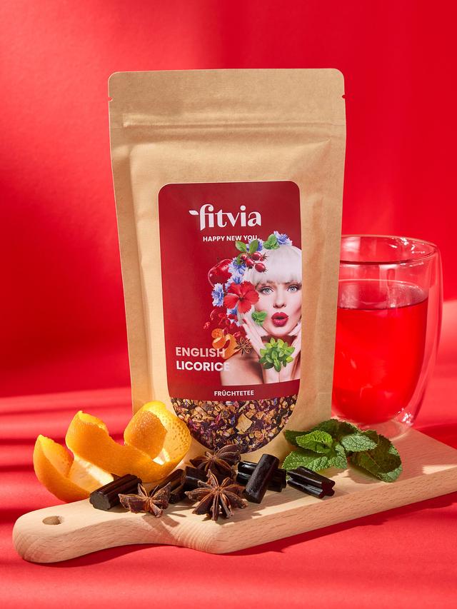 Früchtetee Minz-Lakritz, lose, 100 g