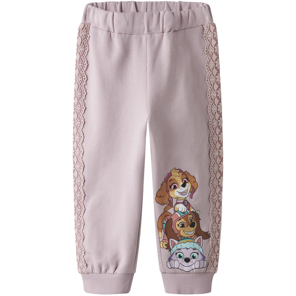Køb Name It Keepsake Lilac Nmfnaba Paw Nreg Swe Bukser Bru Cplg