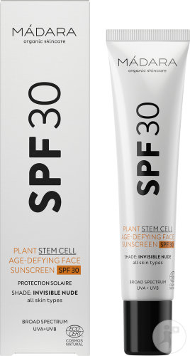 Mádara Plant Stem Cell Protection Solaire Anti-Âge IP30 Tube 40ml