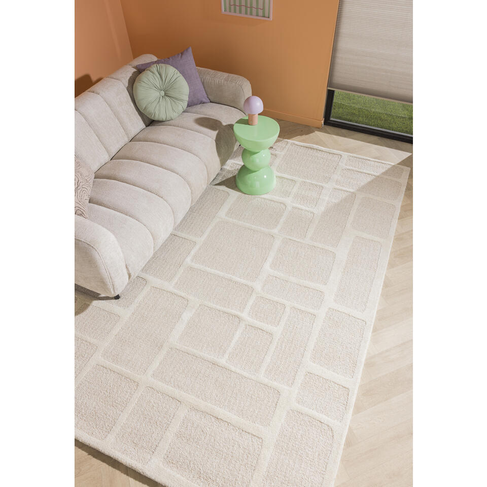 Vloerkleed Orillia Wit 190x280 cm