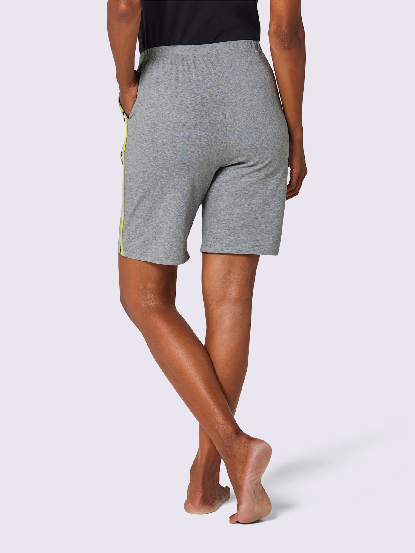 Pantalon court jersey fin