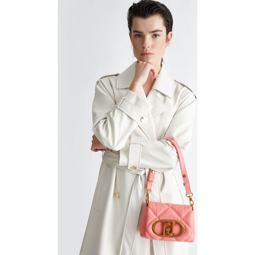 Liu Jo - Bolso pequeño guateado LaPuffy Naranja