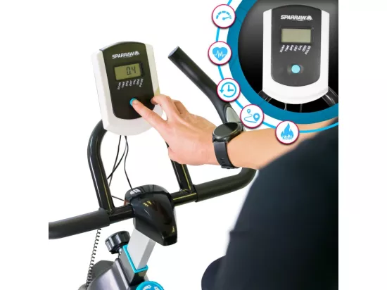 Vélo Spinning SPINNER - Exercice bike avec roue d'inertie 6Kg - Cardio et Fitness training