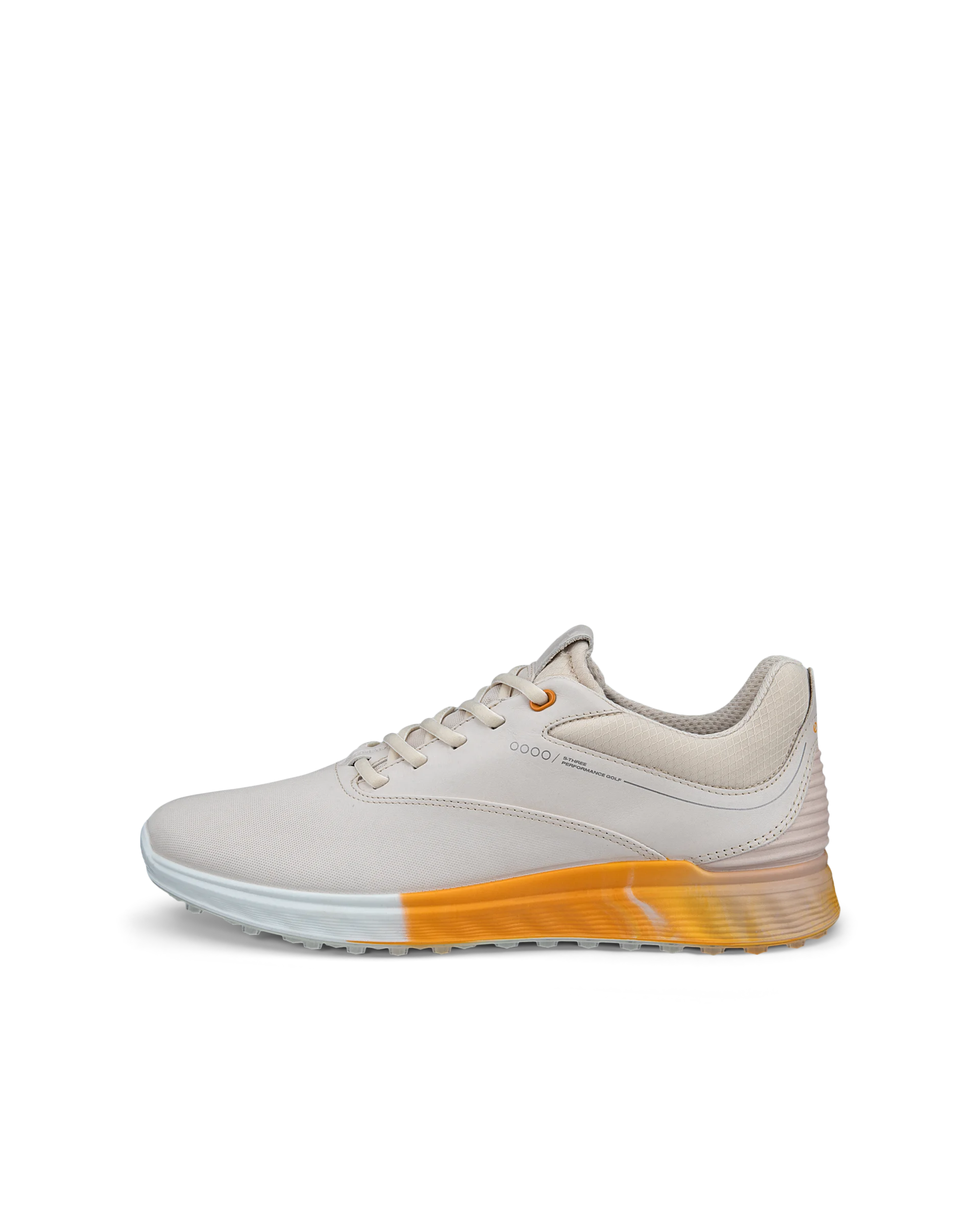 ECCO W Golf S-Three Damen Golfschuh aus Leder mit Gore-Tex Beige
