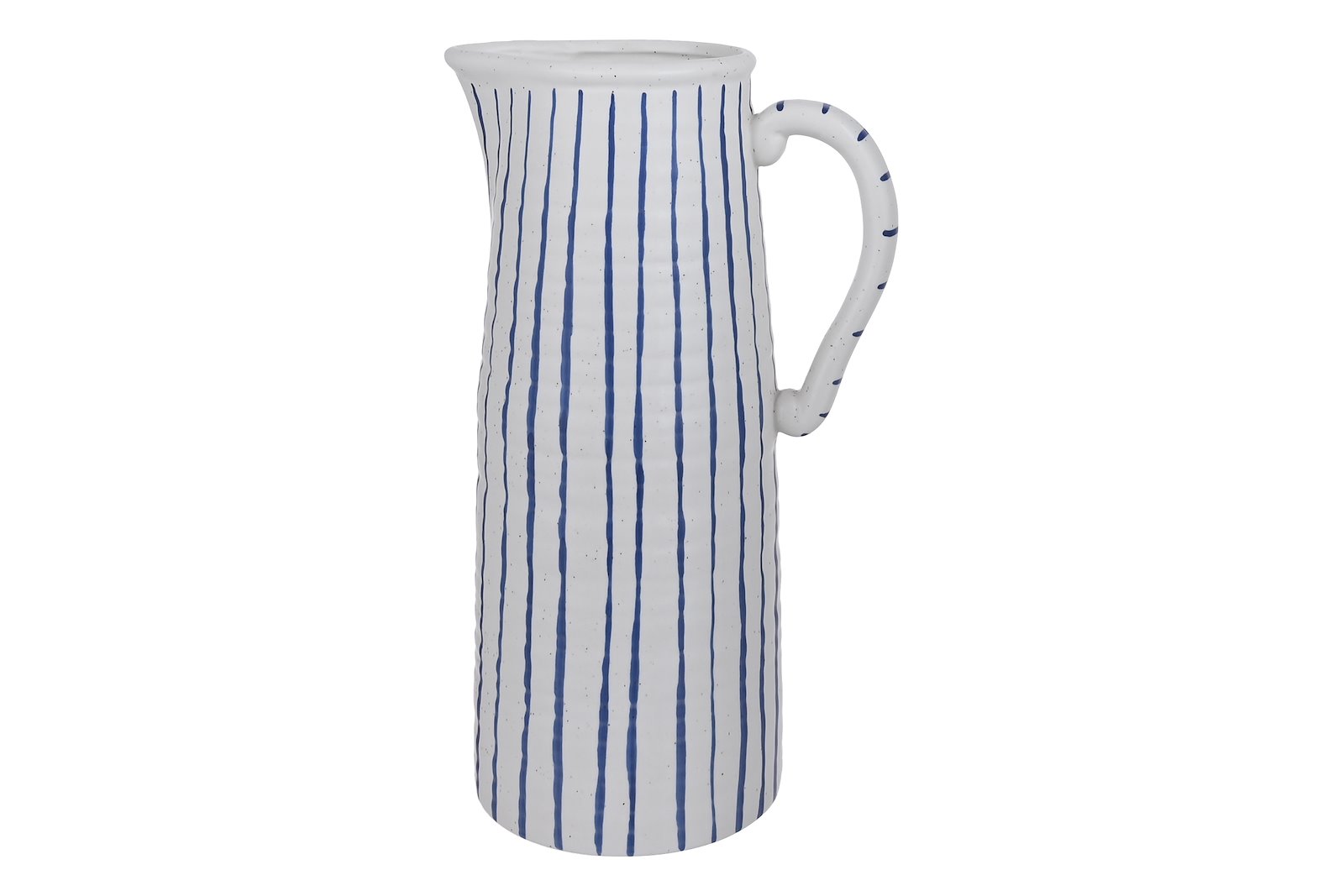 Skagen vannmugge/vase Blå og hvit B17,4 cm H28,4 cm