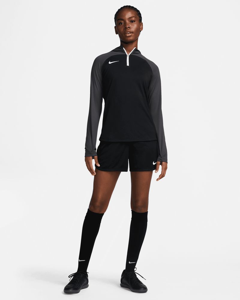 Haut d'entrainement 1/4 Zip Nike Academy Pro Noir & Anthracite pour femme