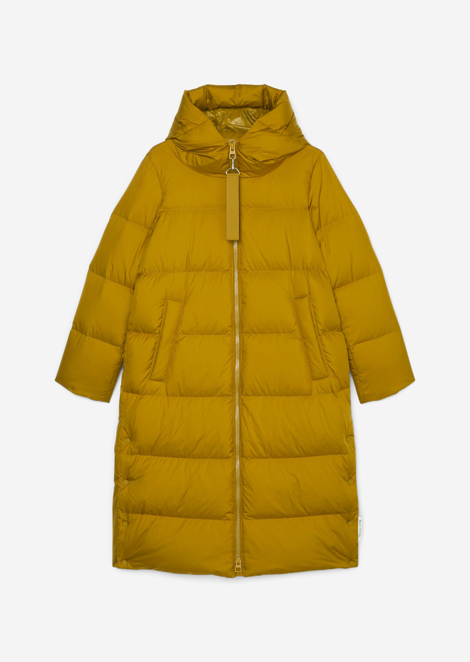 Puffer-Daunenmantel regularaus recycelten Materialien