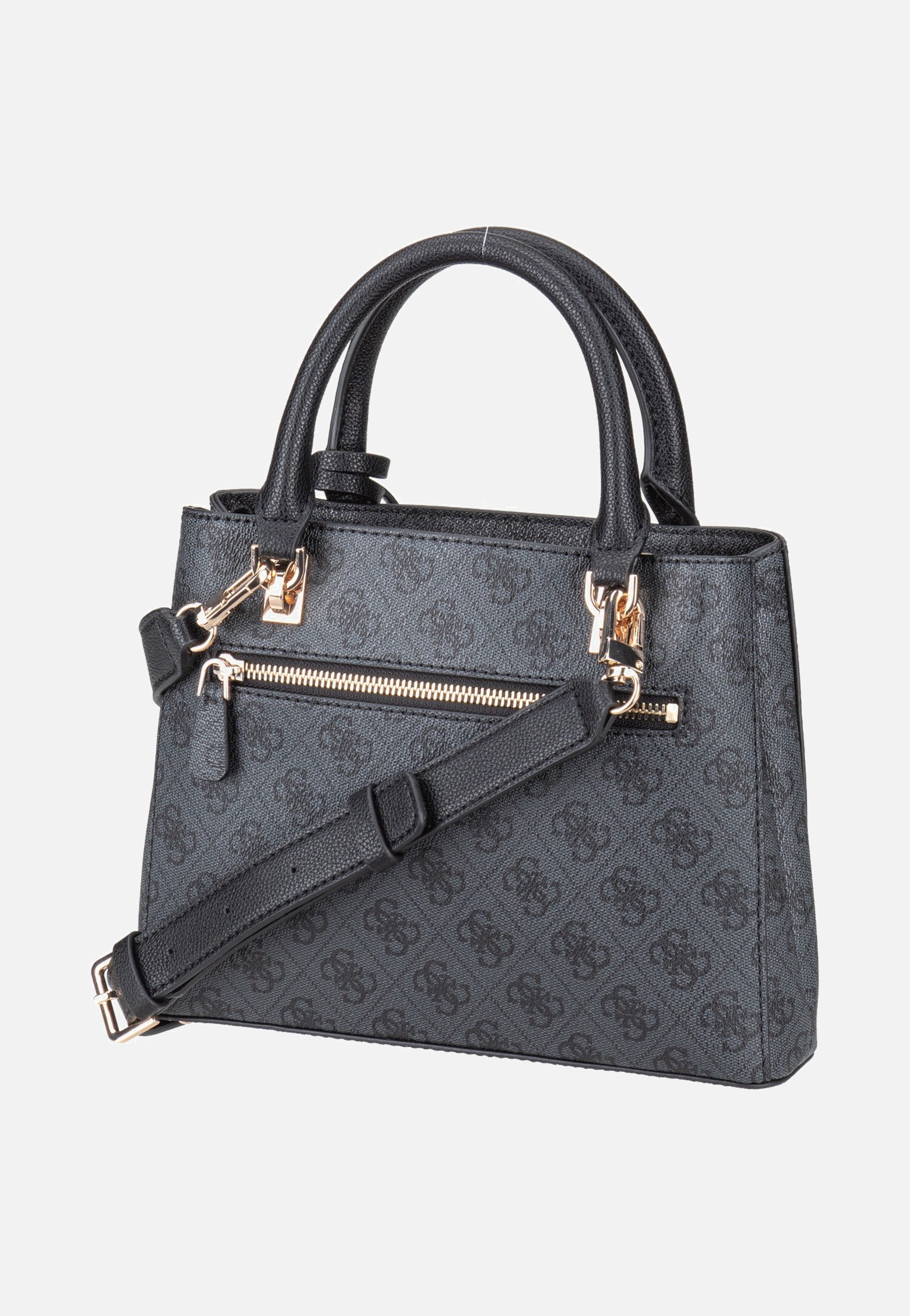 Noelle II Sml Multi Comp Coal Logo - Satchel