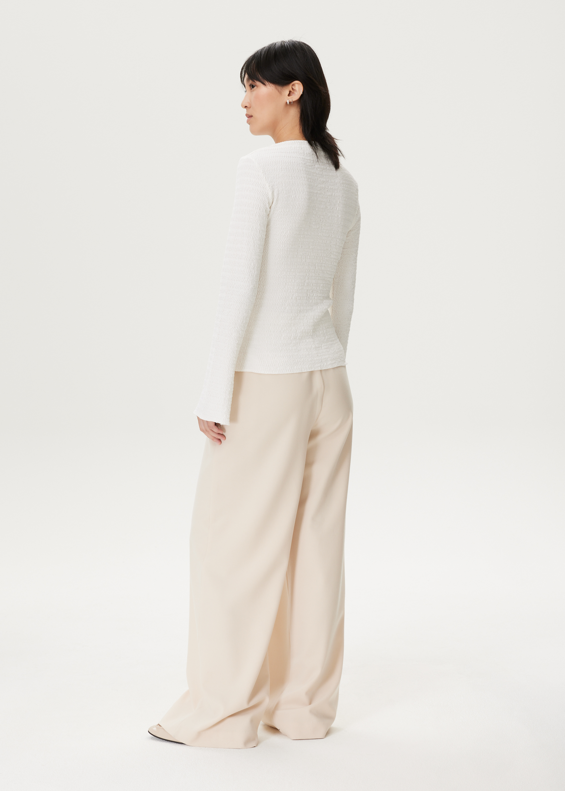 Top met asymmetrisch knoopdetail