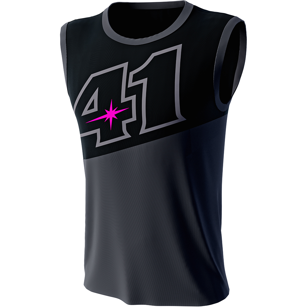 Ixon - Débardeur Aleix Espargaro 23 Anthracite / Noir