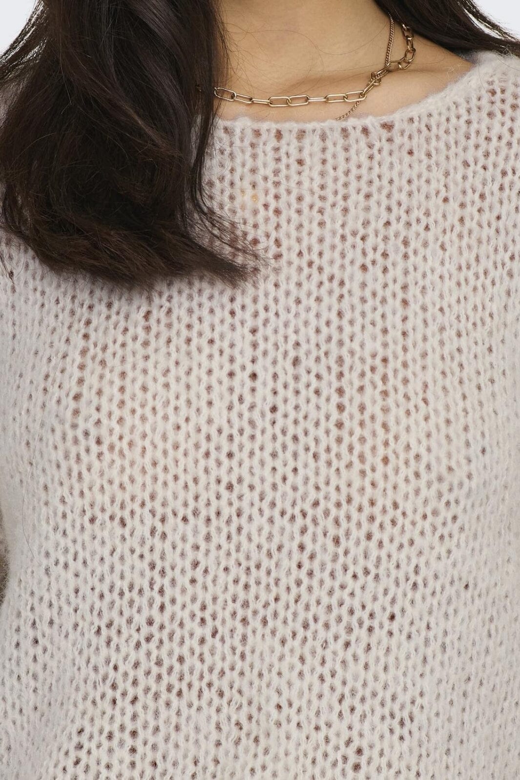 Only Onlnordic Life Ls O-Neck Knt