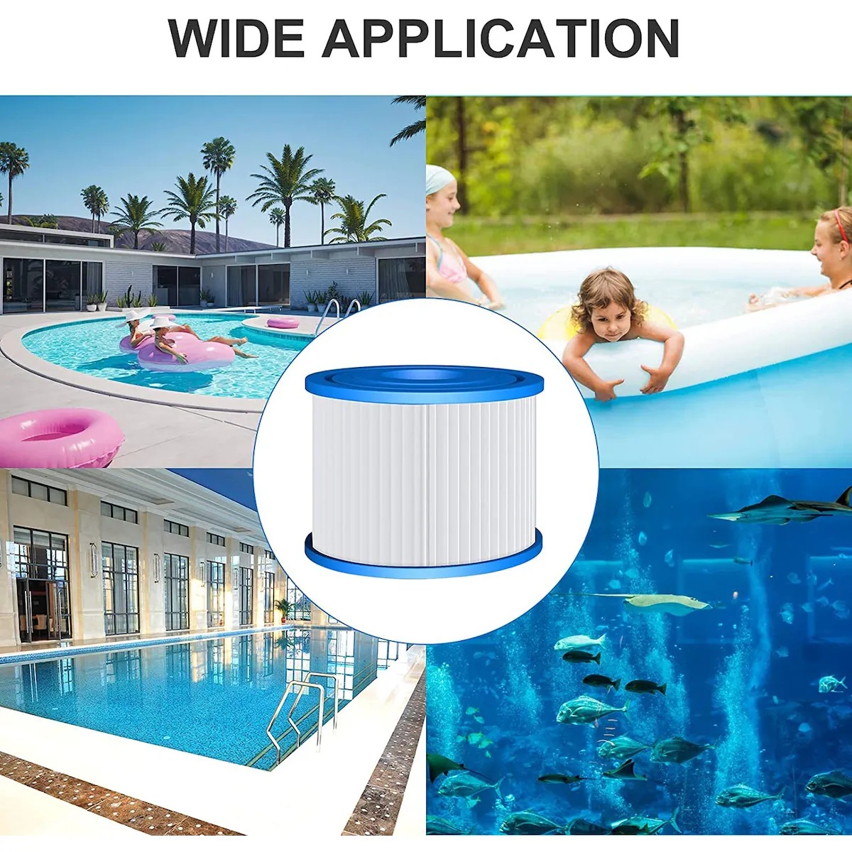 Bassengfilter for Bestway Lay-Z-Spa Bassengfilter