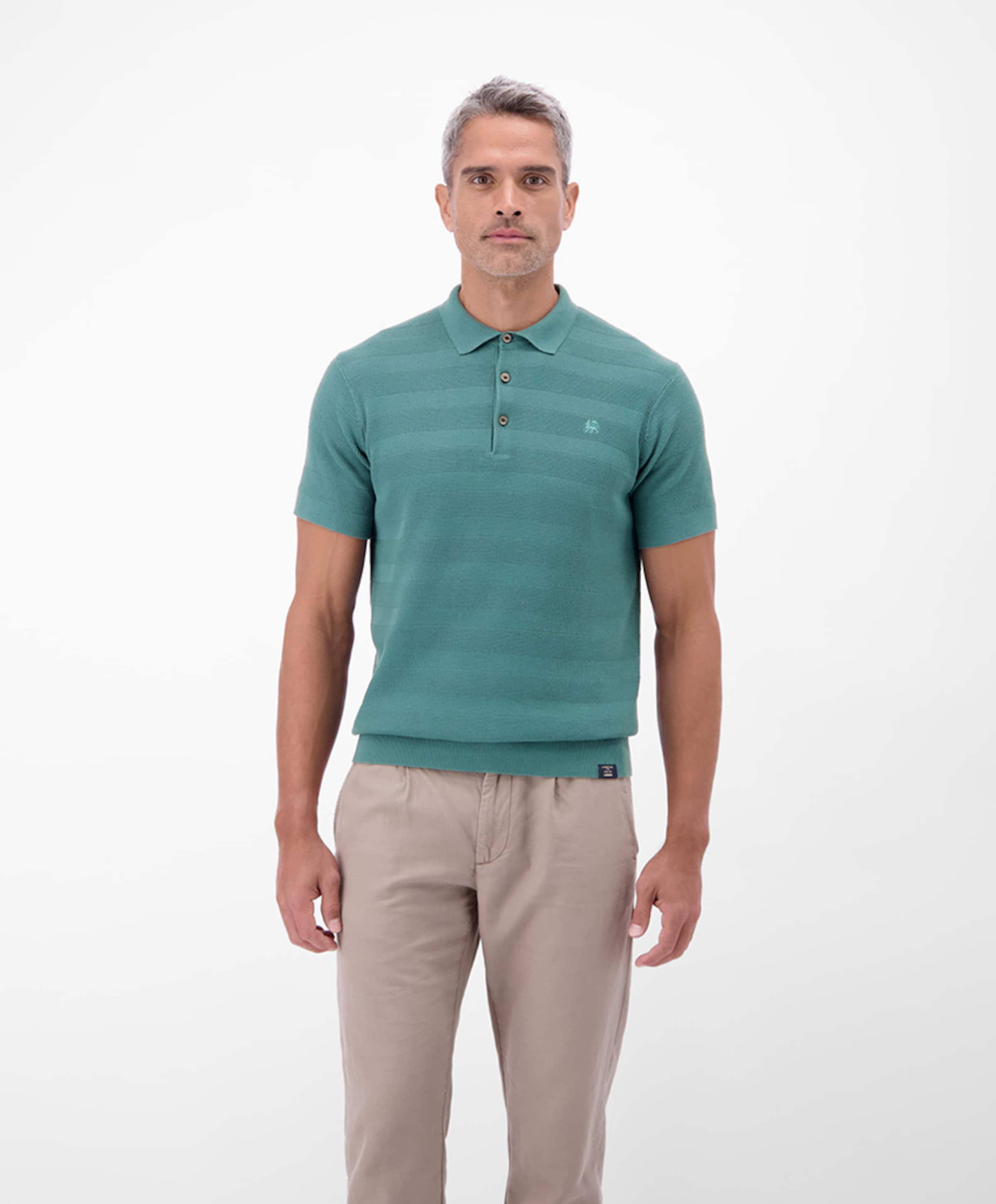 Lerros Heren polo groen