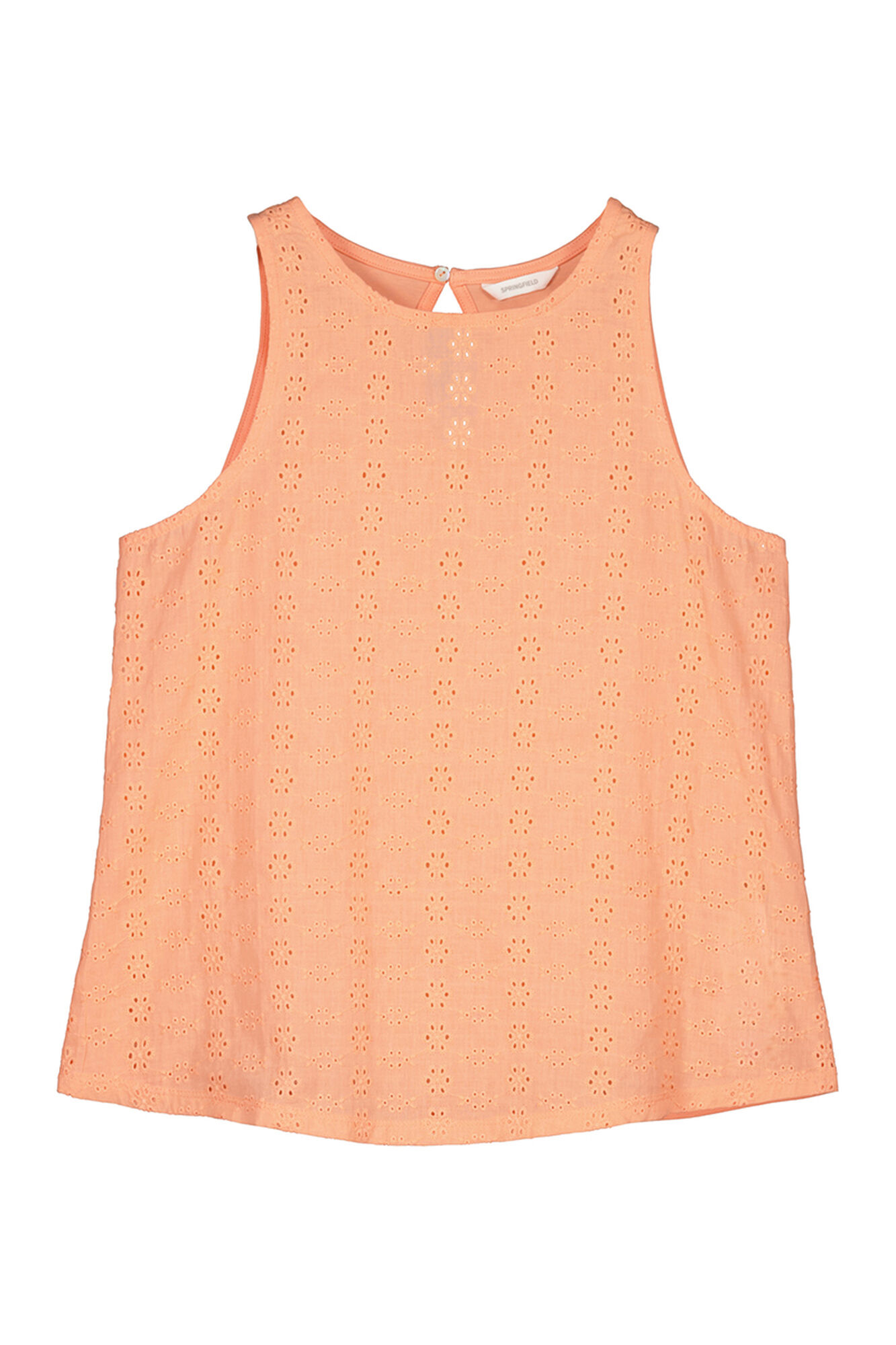 Blusa bordada suíça