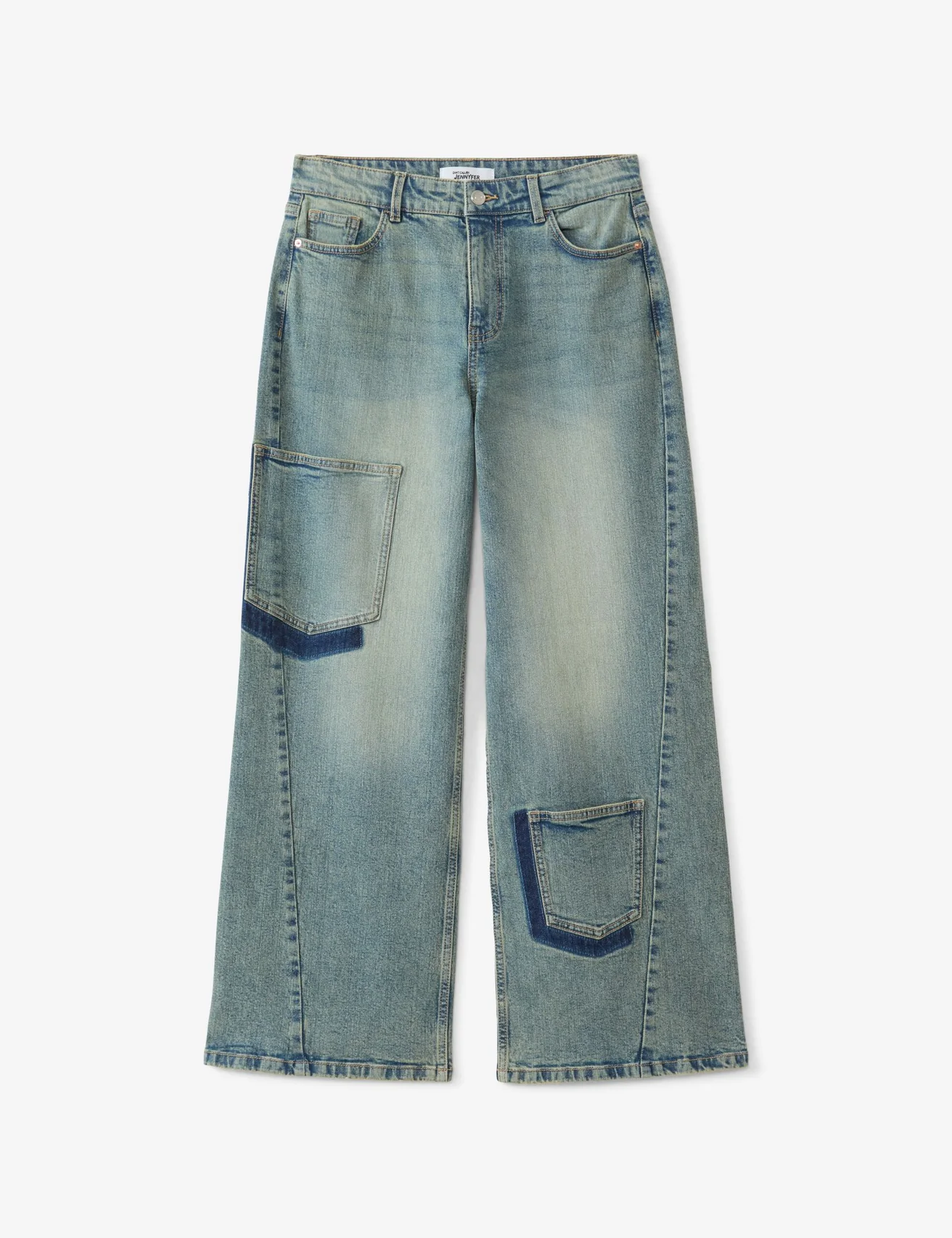 Jean baggy taille basse bleu jean