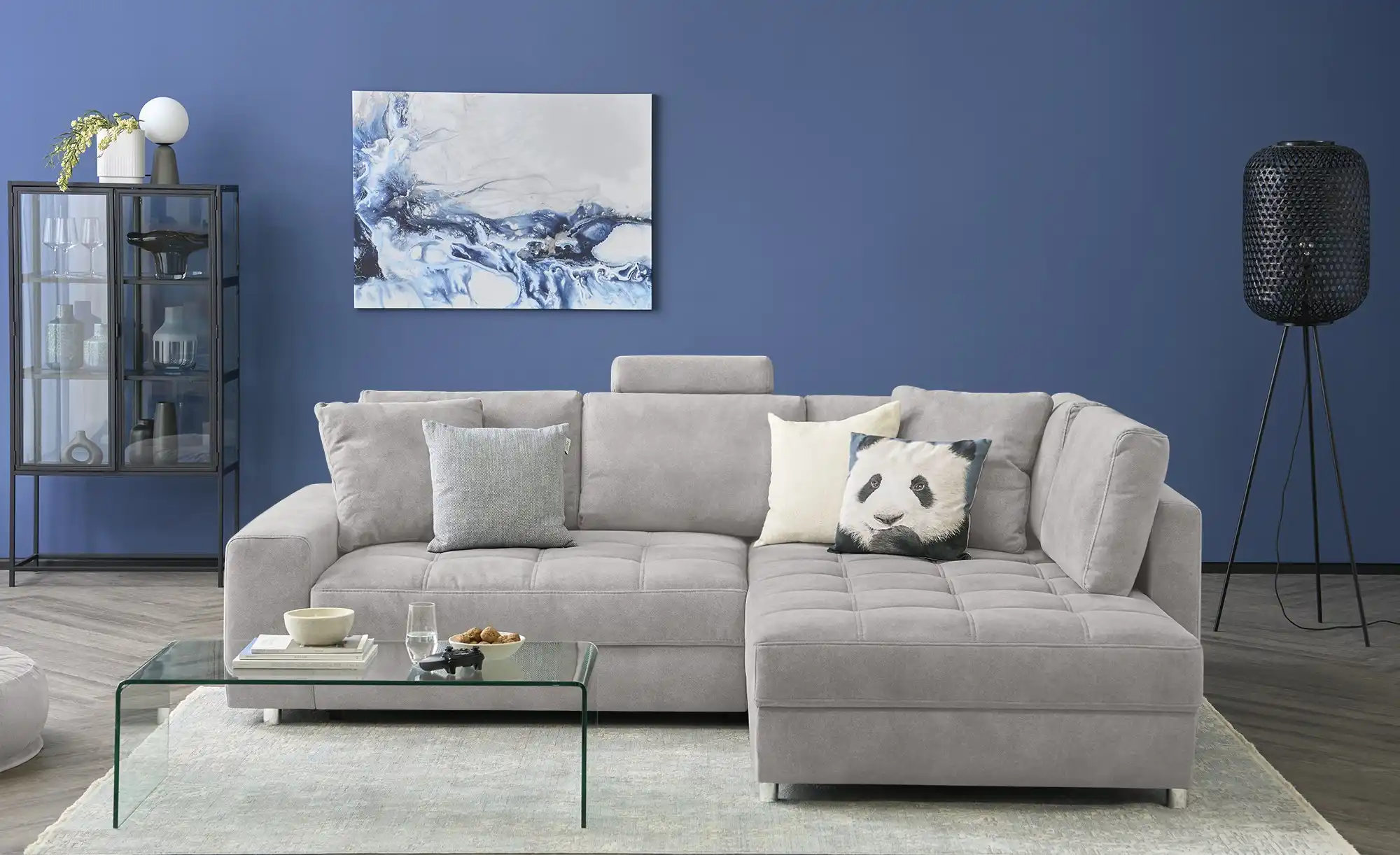 bobb Ecksofa  mit pflegeleichtem Bezugsstoff  Arissa de Luxe
