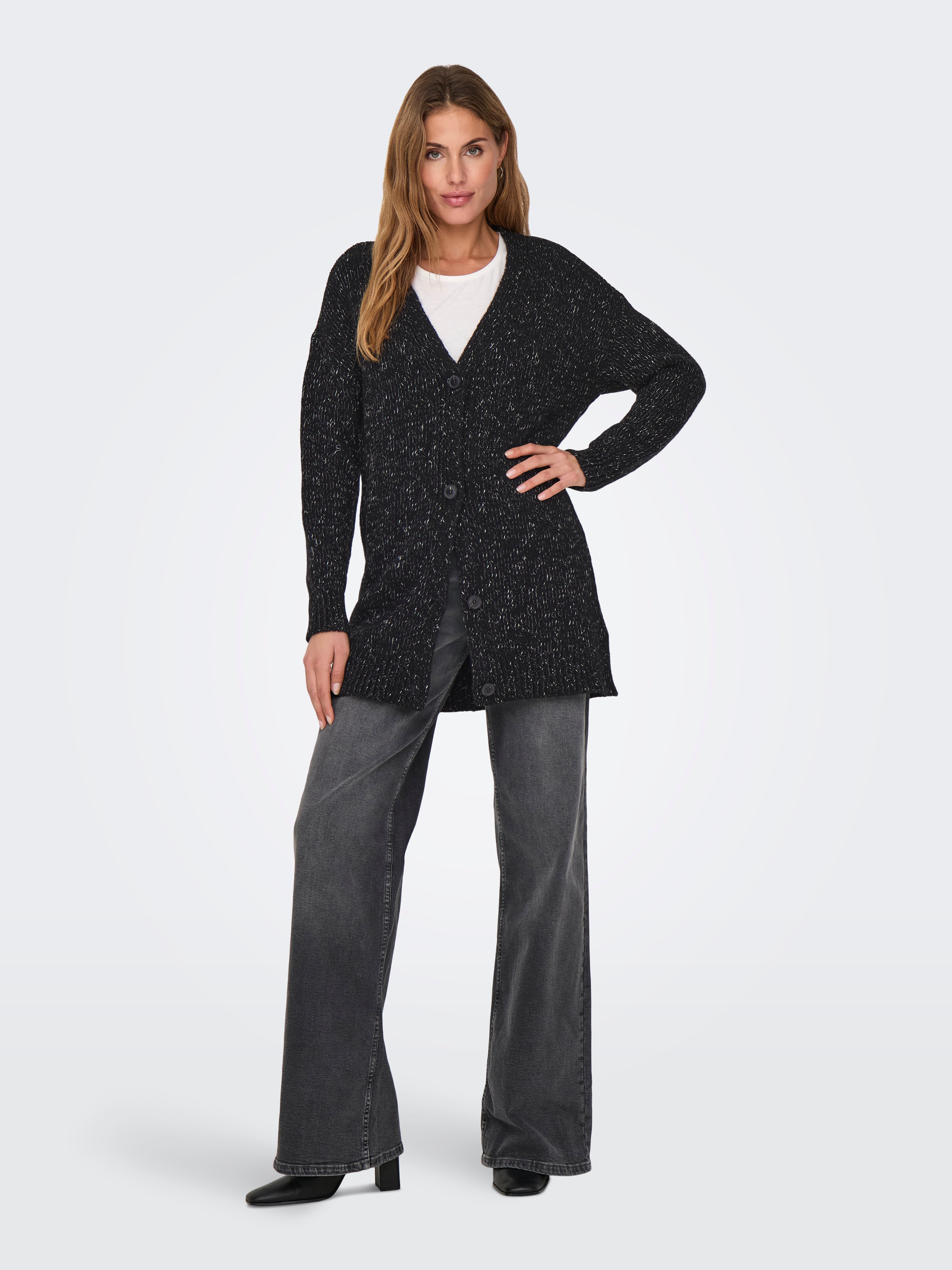 ONLJULIZ Strickjacke Black
